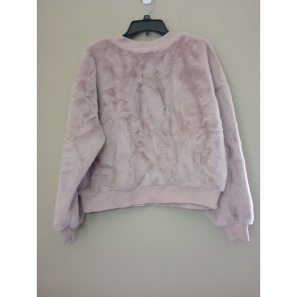 Wild Fable Super Soft Cropped Faux Fur Sweater Size Large - Picture 2 of 8